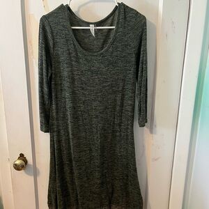 Women's Green Sweater Dress